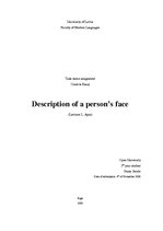 Eseja 'Description of a Person’s Face', 1.