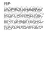 Eseja 'Bubonic Plague and AIDS (Example) Prospectus', 1.