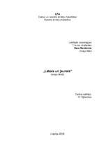 Eseja 'Labais un ļaunais', 1.