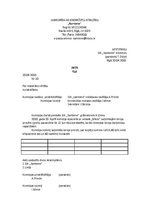 Paraugs 'Akta paraugs', 1.