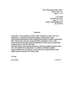 Paraugs 'Motivācijas vēstules', 1.