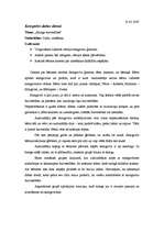 Konspekts 'Dabas nodarbība pirmsskolā', 1.