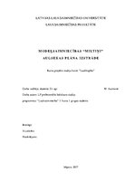 Referāts 'Modeļsaimniecības "Miltiņi" augsekas plāna izstrāde', 1.