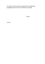 Paraugs 'Medicīniski pedagoģiskais novērojums florbola nodarbībā', 6.