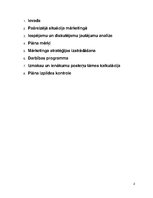 Biznesa plāns 'Mārketinga plāns pastkartīšu tirdzniecībai', 2.