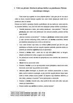 Konspekts 'Valsts un pilsonis. Raksturot pilsoņa tiesības un pienākumus Platona sokratiskaj', 1.