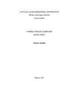 Prakses atskaite 'Vadības prakse uzņēmumā "Hotel Rīga"', 1.