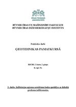 Referāts 'Infiltrācijas apjoma noteikšana lauka apstākļos ar dubultā gredzena infiltrometr', 1.