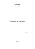 Referāts 'Pretrunīgais A.Čaka liriskais varonis', 1.