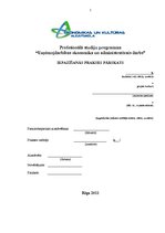 Prakses atskaite 'SIA "Modes aksesuāri"', 1.