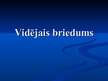 Prezentācija 'Vidējais briedums', 1.