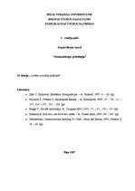 Konspekts 'Cilvēka uzvedība konfliktā', 1.