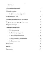 Biznesa plāns 'Бизнес план', 2.