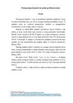 Referāts 'Pirmspensijas bezdarbs kā sociāla problēma Latvijā', 1.