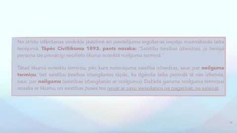 Prezentācija 'Saistību izbeigšana bez izpildījuma, pārveidošana', 18.