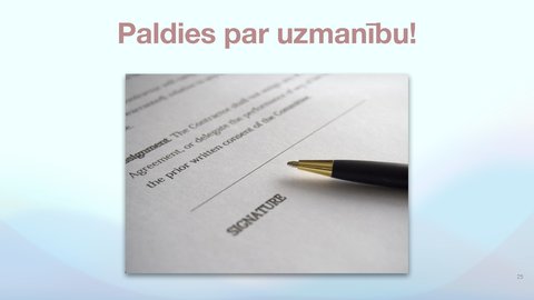 Prezentācija 'Saistību izbeigšana bez izpildījuma, pārveidošana', 25.