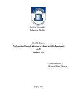 Diplomdarbs 'Nepilngadīgo likumpārkāpumu profilakse sociālpedagoģiskajā darbā', 1.