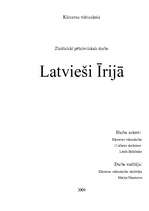 Referāts 'Latvieši Īrijā', 1.
