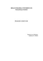 Prakses atskaite 'Prakses atskaite PRAE sabiedrisko attiecību aģentūrā', 1.