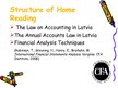 Prezentācija 'Home Reading "Latvian Legislative Base on Accountning & Financial Analysis Techn', 3.