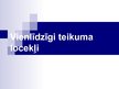 Prezentācija 'Vienlīdzīgi teikuma locekļi', 1.