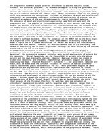 Eseja 'Affects of American Progressive Movement', 1.