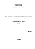 Eseja 'Ētika darbinieku savstarpējās attiecībās un komunikācijā', 1.