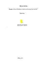 Biznesa plāns 'Restorāns "Devītais vilnis"', 1.