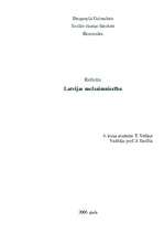 Referāts 'Latvijas mežsaimniecība', 1.