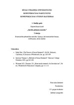Konspekts 'Aptauja, tās kvantitatīvās formas, novērojums, satura analīze', 1.