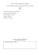 Prakses atskaite 'Pedagoģiskās prakses atskaite', 19.