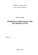Konspekts 'Mūsdienīgas tehnoloģijas zobu ārstniecībā Latvijā', 1.