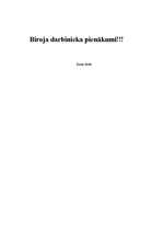 Konspekts 'Prasības biroja darbiniekam, tā pienākumi', 1.