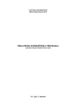 Paraugs 'Organisma enerģētiskā vielmaiņa', 1.