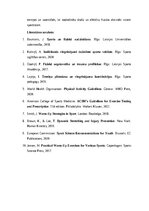 Eseja 'Iesildīšanās vingrinājumi sportā – sagatavošana fiziskajai un psiholoģiskajai sl', 10.