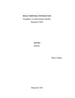 Referāts 'Devēji', 1.