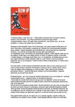 Eseja 'M.Antonioni filma "Blow Up"', 1.