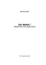 Biznesa plāns 'SIA "Mural" sienu apgleznošana', 2.