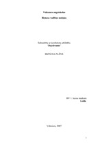 Biznesa plāns 'Biznesa plāns. SIA "Daydreams"', 1.