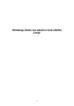 Referāts 'Mārketinga faktori, kas sekmē un kavē attīstību Latvijā', 1.