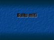 Prezentācija 'Baltu mīti', 1.