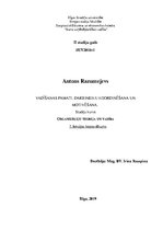 Konspekts 'Vadīšanas pamati. Darbineiku koordinēšana un motivēšana', 1.