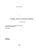 Referāts 'Vadītājs, līderis un līderība izglītībā', 1.