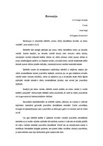 Eseja 'Recenzija', 1.