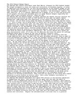 Eseja 'The 2004 Federal Budget Report', 1.