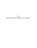 Referāts 'Bioloģiskās daudzveidības samazināšanās kā drauds Baltijas jūrai', 1.