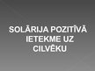 Prezentācija 'Solārijs', 10.