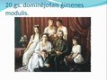 Prezentācija '20.gadsimtā dominējošais ģimenes modulis', 1.