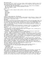 Eseja 'A Business Plan', 1.