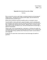 Konspekts 'Giganomics: And what don’t you do for a living?', 1.